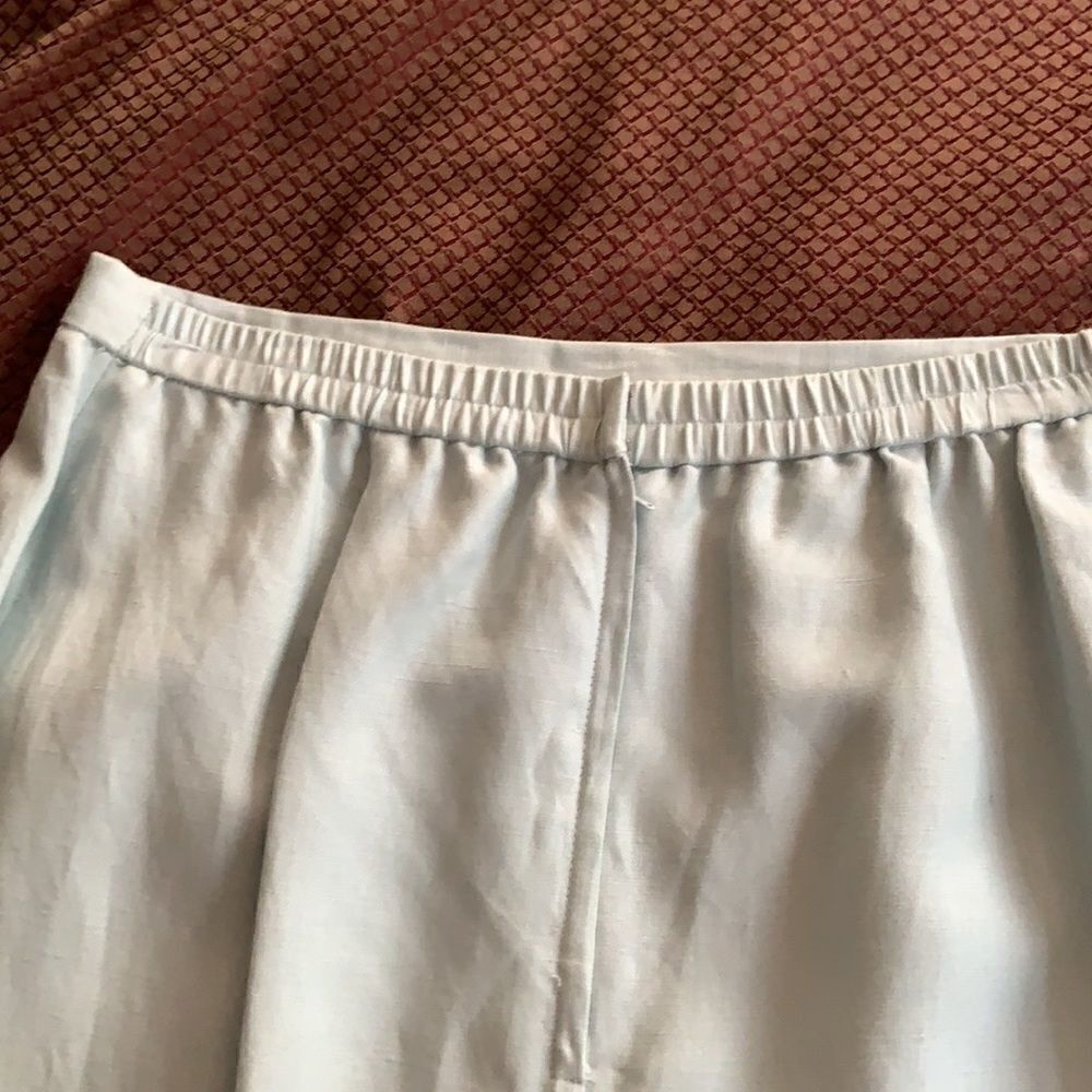 Blue Two Piece Skirt Set - Picture 4 of 4